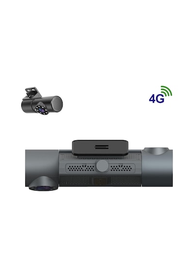 Techsmart Dahili 2 Kameralı + Harici 1 Kamera + 4g + H265 Mobil Araç Kamera Tch-bk6mzh-3ch-4g