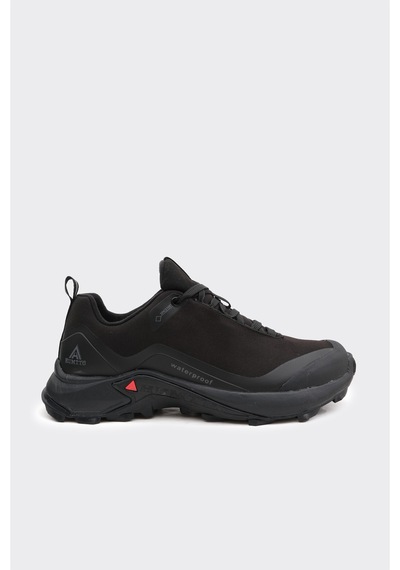 Derinet İthal Malzeme Su Geçirmez Erkek Sneaker Siyah Siyah