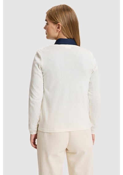 U.S. Polo Assn. Kadın Krem Basic Triko Hırka 50327569-vr256 İnci