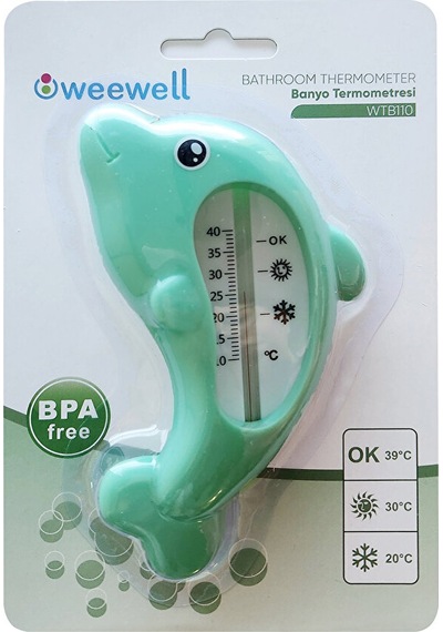 Wtb110 Banyo Termometresi Yeşil