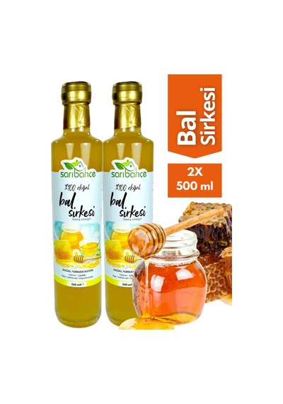 Bal Sirkesi 500 Ml 2'li Paket - Organik Doğal Fermantasyon