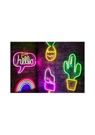 Ct-4555 12v Mavi Neon Hortum Esnek Led Flexible 5 Metre