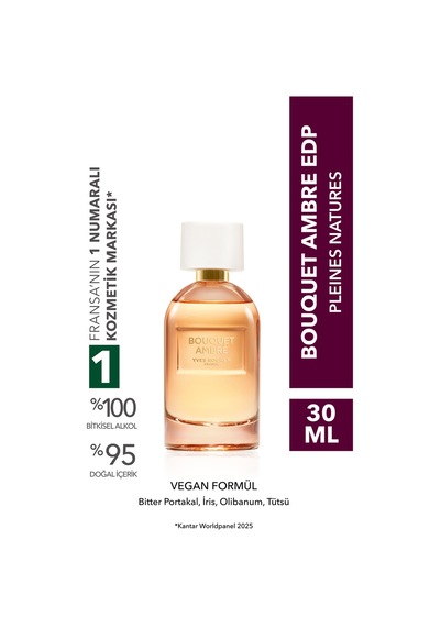 Yves Rocher Bouquet Ambre Edp-pleines Natures-vegan-30ml Aromatik