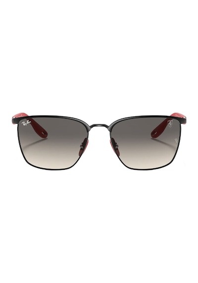 Ray-Ban Ferrari 3673M F04111 56 Erkek Siyah Köşeli Çerçeve Güneş Gözlüğü