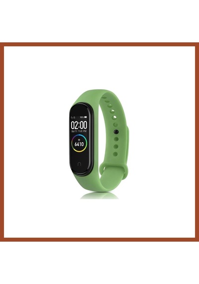 Bezos Mi Band 4 Klasik Kordon - Açık Yeşil Pro