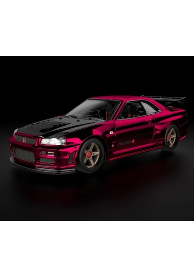 Hot Wheels Rlc Exclusive Selectıons Nissan Skyline Gt-r Bnr34 Bordo 1/64
