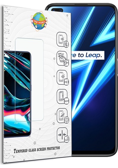 Realme 6 Pro ile Uyumlu Temperli Ekran Koruyucu Kırılmaz Cam