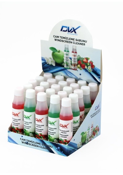 Dvx Cam Sabunu Temizleme Suyu Konsantre 33 ml x 25 adet