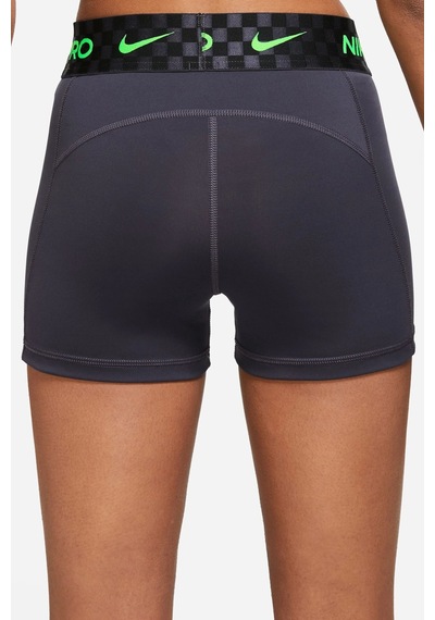 Nike Dri Fit Training Pro Graphic 3" Womens Shorts Kadın Tayt Şort Antrasit Antrasit