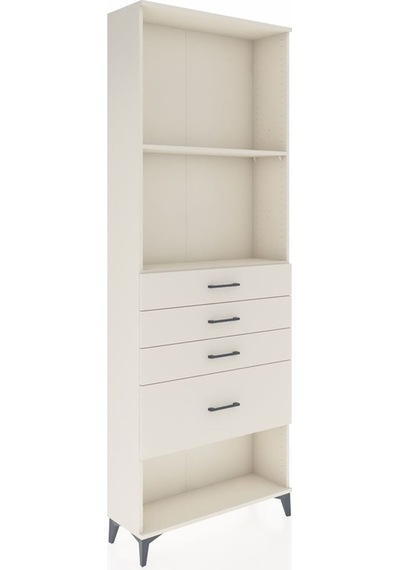 Arges Dolap 2 Raflı 4 Çekmeceli 88x30x243 Aytaşı-aytaşı Aytaşı