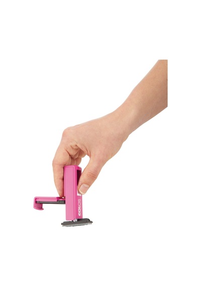 Colop Cep20 Kaşe Pembe Kasa Mavi Keçe - 14x38mm Renksiz