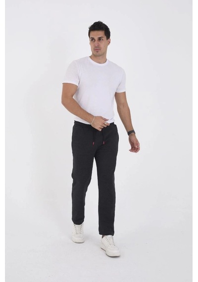 Zenna Tarz Unisex Üç İplik Basic Eşofman Pantolon - Antrasit