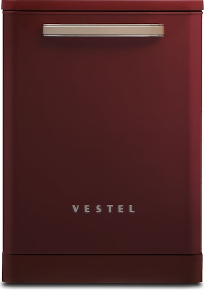 Vestel BM 5001 Retro 5 Programlı 12 Kişilik Bulaşık Makinesi Bordo