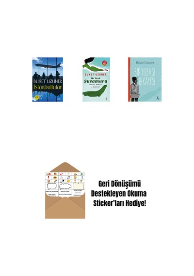 İstanbullular + İki Yeşil Su Susamuru Midi Boy + Bir Yılbaşı Hikâyesi + Okuma Sticker'ları