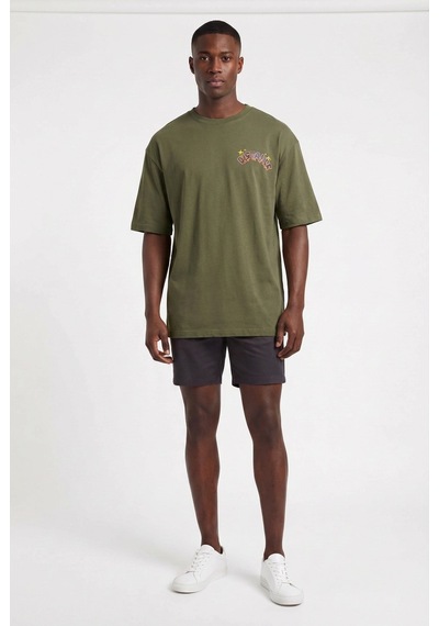 Blow Up Future Gen Distance Oversize Erkek T-shirt 141290 Haki