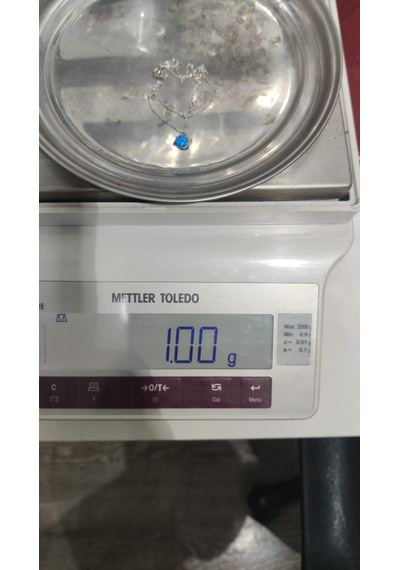 925 Ayar Papatya Silver Mavi Opal Taşlı Kalp Kolye.rose.gold.rodaj Gümüş