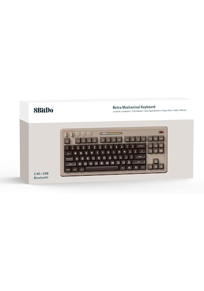 8bitdo Retro C64 Edition Mekanik Klavye