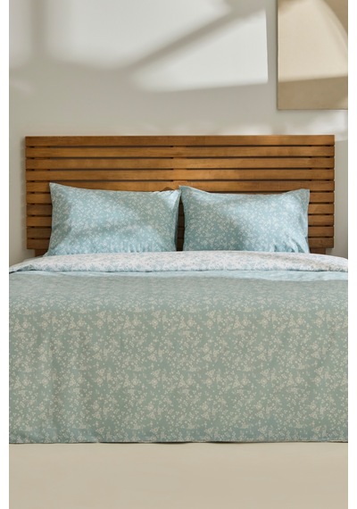 Kaşmir Home Inga Çift Kişilik Nevresim Takımı Mint Mint