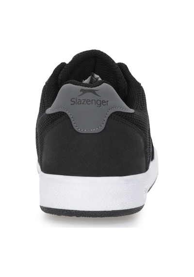 Slazenger Agaın I Erkek Siyah / Koyu Gri Günlük Spor Ayakkabısı Siyah - Gri