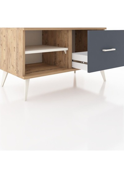 Hyperion Şifonyer Tek Raflı Tek Çekmeceli 88x44x48 Çam-aytaşı/antrasit Aytaşı/antrasit Hyperion Şifonyer Tek Raflı Tek Çekmeceli 88x44x48 Çam-aytaşı/antrasit Aytaşı/antrasit