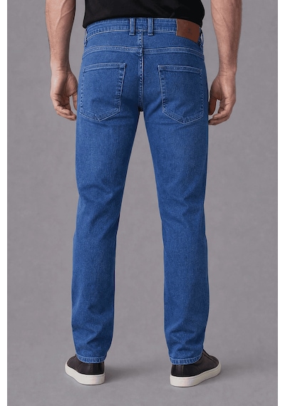 Bisse Pamuk Denim Cepli Indigo Pamuklu Pantolon Jean Pnj25y25100 D66 İndigo