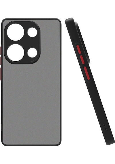 Redmi Note 13 Pro 4g Kılıf Zore Hux Kapak-siyah Siyah