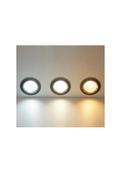 1 Adet Noas Yl38 0530 Siyah Kasa Led Spot 5w 3 Renkli Çok Renkli