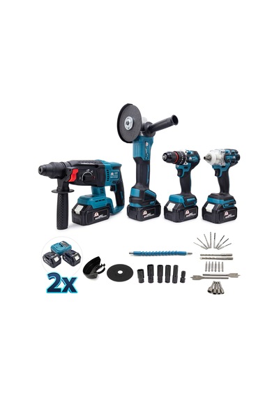 Chelıkbeı 4'lü Set Cb0056 Mk350 10mm Ç.mandren+s.sıkma+ş.spral+ş.hilti