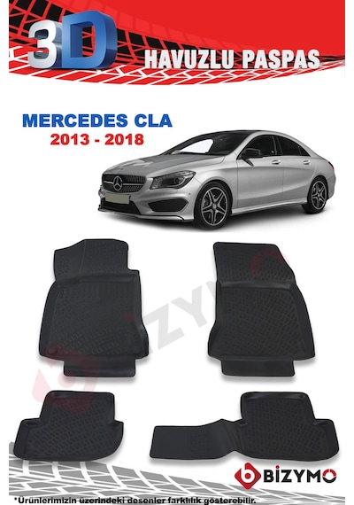 Mercedes Cla Sedan 2013-2018 3D Paspas Takımı Bizymo