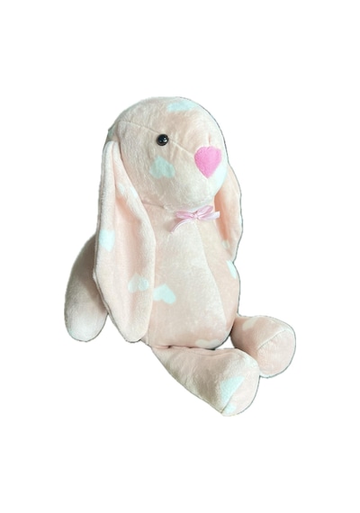Uyku Arkadaşım Uzun Kulak Bunny Peluş Tavşan 65 Cm Açık Pembe