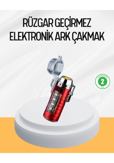 Çok Fonksiyonlu Elektrikli Çakmak El Feneri Özellikli - Lisinya