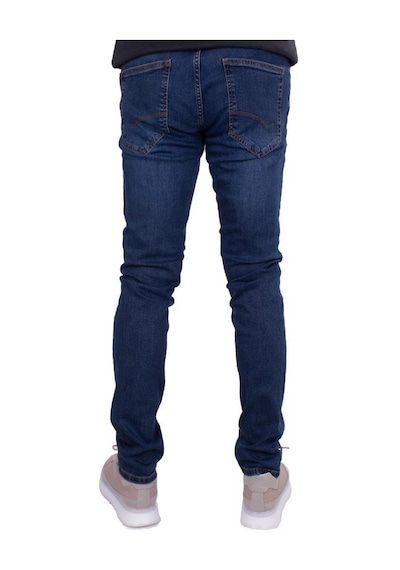 Twister Panama 750-01 Lacivert Düşük Bel Dar Paça Erkek Jeans Pantolon 001