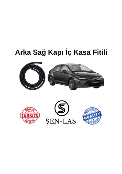 Toyota Corolla 2018-2025 Şen-las Sağ Arka Kapı Fitili Şl26203