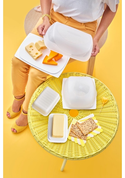 Tupperware Tereyağlık 500 ml Beyaz