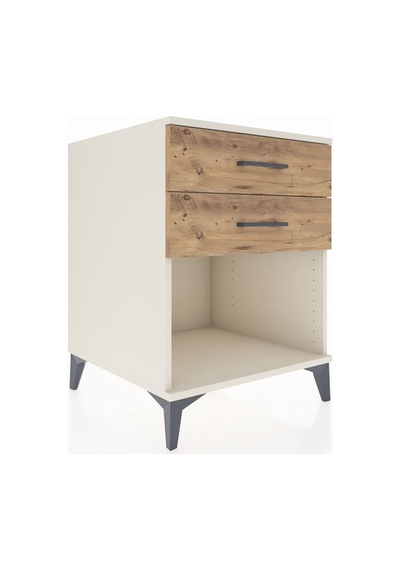 Kronos Komodin 2 Çekmeceli 60x59x80 Aytaşı-çam Aytaşı