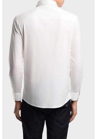 Emporio Armani Erkek Gömlek Em004604 Af10017 U0003 Beyaz Beyaz