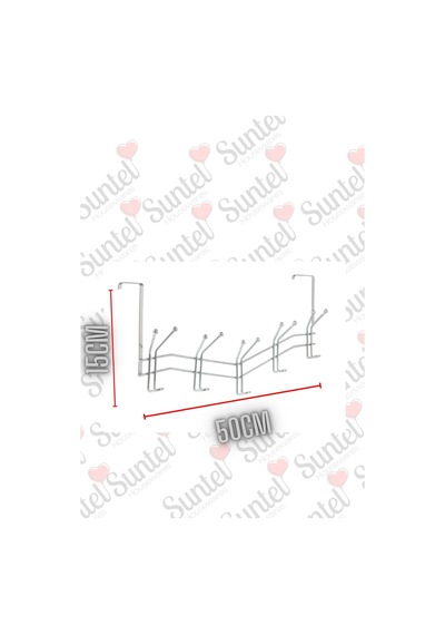 Suntel Kapı Arkası Askısı Turkuaz