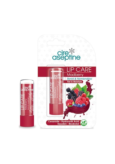 Cire Aseptine Madberry Renkli Dudak Bakım Kremi 4.5 G