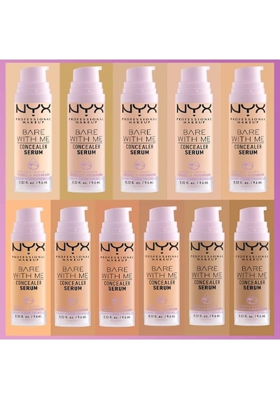 Nyx Professional Makeup Bare With Me Kapatıcı Serum 2.5 Medium