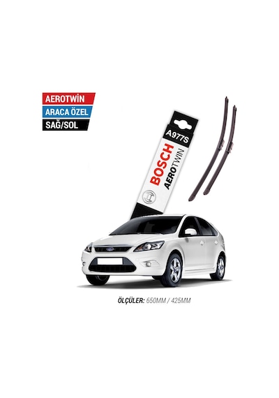 Ford Focus 2 Silecek Takımı 2004-2011 Bosch Aerotwin A977S