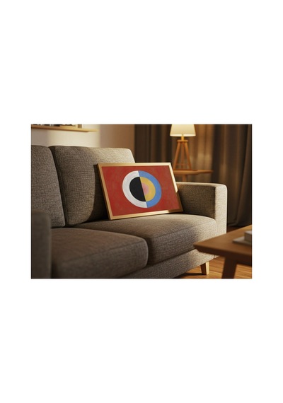 Hilma Af Klint Kuğu No.17 Çerçevesiz Poster 30x42 Cm A3 Tablo Soyut Sanat Duvar Dekoru