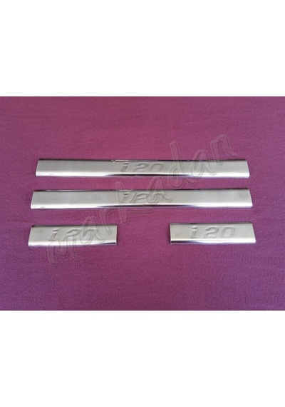 Woc Chrome Hyundai I20 Krom Kapı Eşiği 2008-2014 4 Parça Paslanma