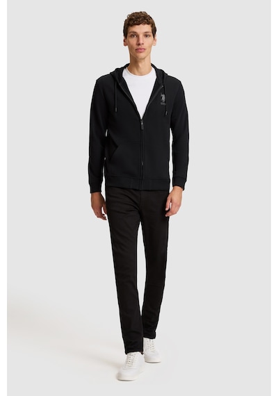 U.S. Polo Assn. Erkek Siyah Örme Hırka 50329420-vr046