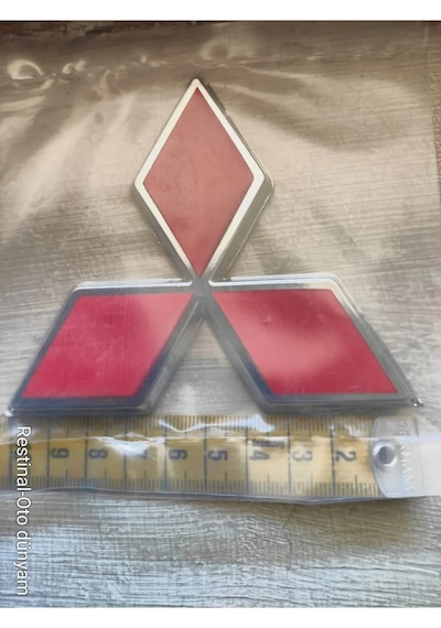 Mitsubishi Lancer 2008-2017 Bagaj Arma Logo 10 Cm Bantlı Outlander Asx Uyumlu Oto Aksesuar