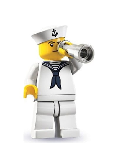 Lego Minifigür - Seri 4 - 8804 - 10 Sailor