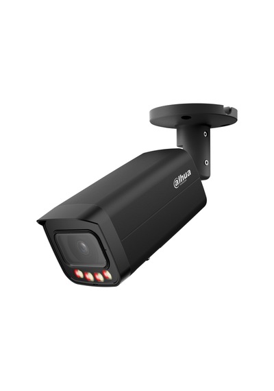 Dahua Ipc-hfw21249t-as-ıl-black 12mpix, 3,6mm Lens,sd Kart, Smart Dual Light, H265+, 30mt Gece Görüşü, Ip67, Dahili Mikrofon, Poe Bullet Ip Kamera Siyah