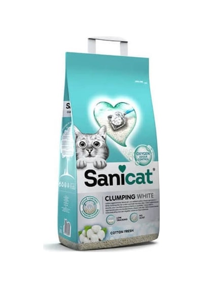 SaniCat Clumping Cotton Fresh Topaklanan Kedi Kumu 10lt