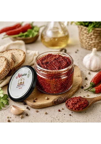 Acuka 300g X 2 Adet - Karadeniz Usulü Ev Yapımı Katkısız Cevizli Kahvaltılık Sos Seti