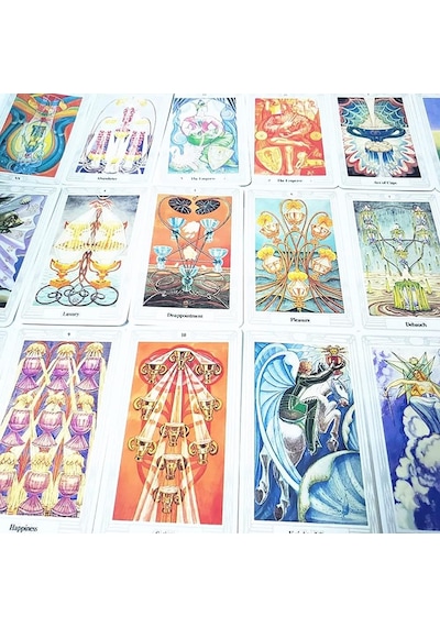 Aleister Crowley Thoth Tarot Deck Taros Kartı