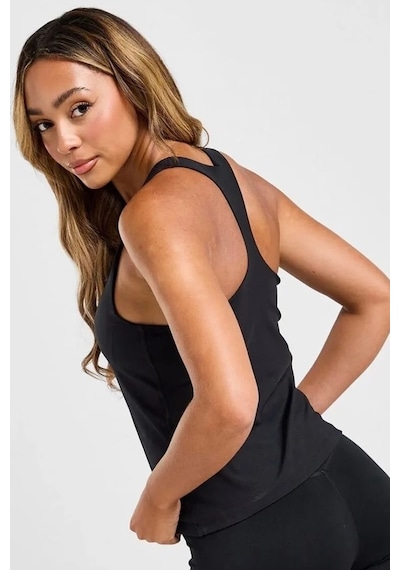 Nike Dri Fit Medium Support Padded Sports 2 İn 1 Bra Tank Kadın Orta Destekli Dolgulu 2 Si 1arada Sütyenli Spor Atleti Siyah Nike Dri Fit Medium Support Padded Sports 2 İn 1 Bra Tank Kadın Orta Destekli Dolgulu 2 Si 1arada Sütyenli Spor Atleti Siyah